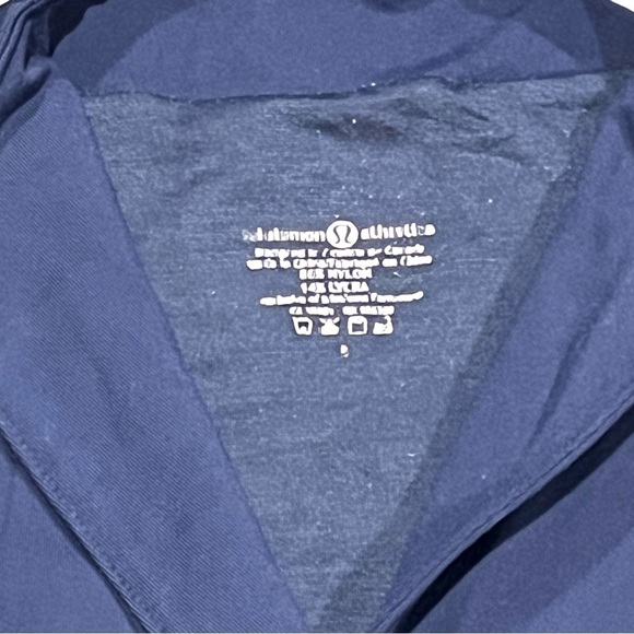 LULULEMON yoga sleeveless top navy blue size 6 - Picture 3 of 6